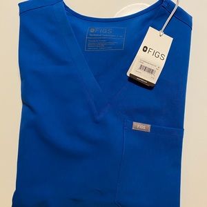 FIGS Royal Blue Catarina Scrub Too